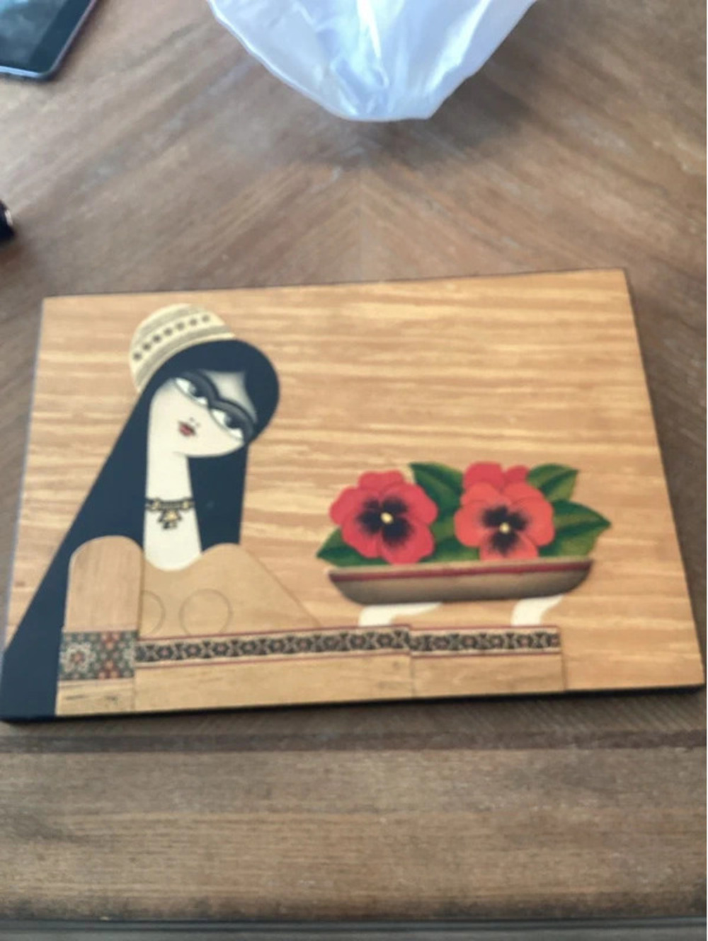 Iranian wood marquerty